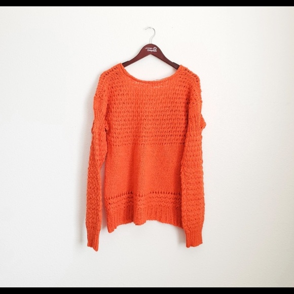 Free People crashing waves wool blend sweater - Picture 2 of 4